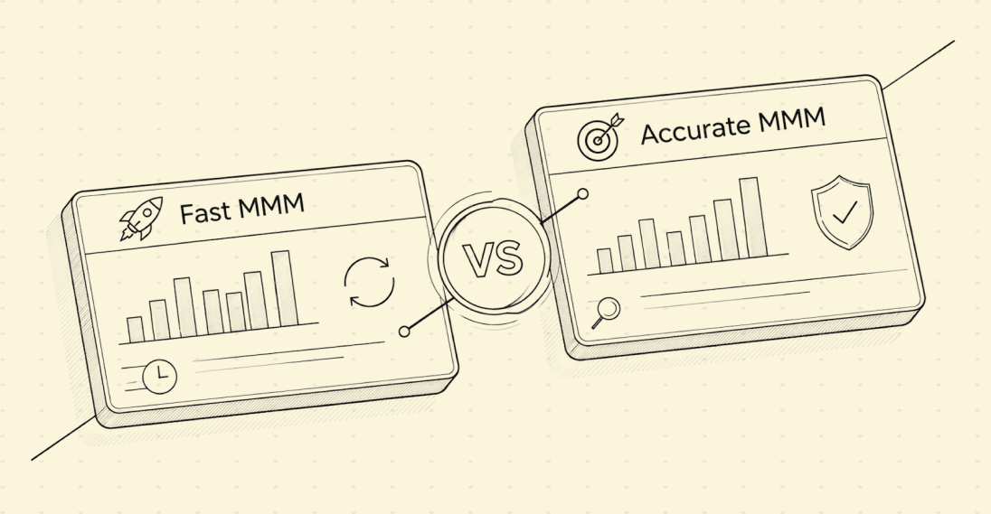 Fast MMM vs Accurate MMM: Why You Should Not Have to Choose